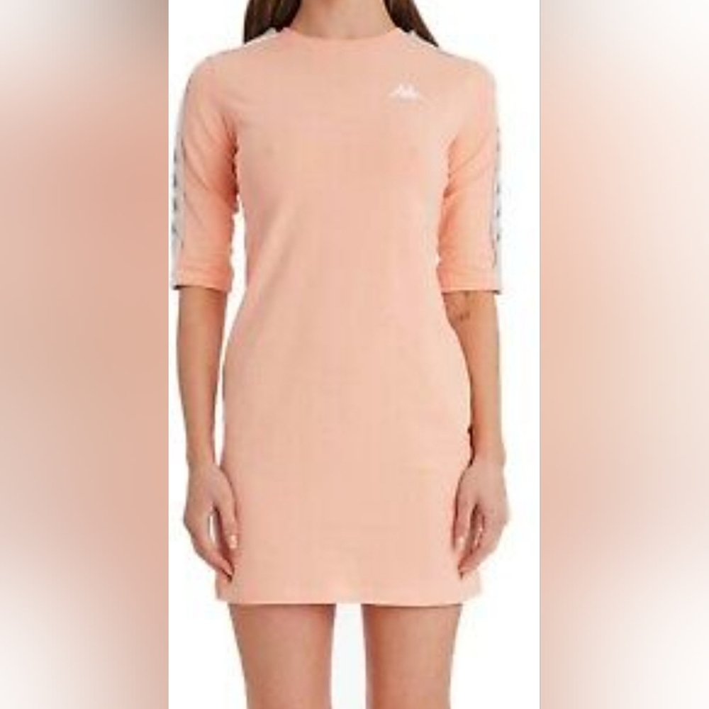 KAPPA Size S Shirt Dress Peach